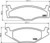 HELLA PAGID 8DB355017-521 (8DB355017521) Brake Pad Set, disc brake