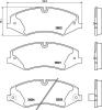 TEXTAR 2502201 Brake Pad Set, disc brake