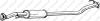BOSAL 284-447 (284447) Middle Silencer