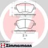 ZIMMERMANN 25134.170.1 (251341701) Brake Pad Set, disc brake