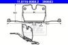 ATE 11.8116-0008.2 (11811600082) Spring, brake caliper