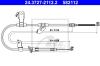 ATE 24.3727-2112.2 (24372721122) Cable, parking brake