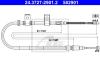 ATE 24.3727-2901.2 (24372729012) Cable, parking brake
