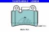 ATE 13.0470-4834.2 (13047048342) Brake Pad Set, disc brake