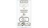 AJUSA 50073800 Full Gasket Set, engine