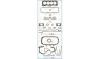 AJUSA 50098200 Full Gasket Set, engine