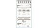AJUSA 50150600 Full Gasket Set, engine