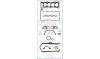 AJUSA 50172700 Full Gasket Set, engine