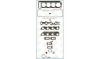 AJUSA 52121600 Gasket Set, cylinder head