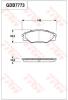 TRW GDB7773 Brake Pad Set, disc brake