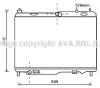 AVA QUALITY COOLING FD2442 Radiator, engine cooling