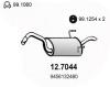 ASSO 12.7044 (127044) End Silencer