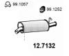 ASSO 12.7132 (127132) End Silencer