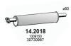 ASSO 14.2018 (142018) Front Silencer