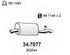 ASSO 34.7077 (347077) End Silencer