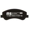 MASTER-SPORT 13-0460-3834-2-SET-MS (13046038342SETMS) Brake Pad Set, disc brake
