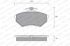 WEEN 151-1256 (1511256) Brake Pad Set, disc brake