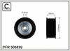 CAFFARO 500028 Deflection/Guide Pulley, v-ribbed belt