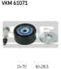SKF VKM61071 Deflection/Guide Pulley, v-ribbed belt
