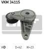 SKF VKM34115 Tensioner Pulley, v-ribbed belt