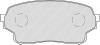 FERODO FDB4077 Brake Pad Set, disc brake