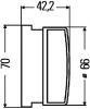 HELLA 8RA009001-031 (8RA009001031) Reflex Reflector; Reflex Reflector