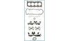 AJUSA 52103600 Gasket Set, cylinder head