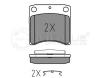 MEYLE 0252163517 Brake Pad Set, disc brake