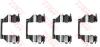 TRW PFK278 Accessory Kit, disc brake pads