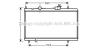 AVA QUALITY COOLING CNA2228 Radiator, engine cooling