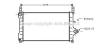 AVA QUALITY COOLING FD2172 Radiator, engine cooling