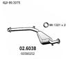 ASSO 02.6038 (026038) Middle Silencer