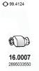 ASSO 16.0007 (160007) Catalytic Converter