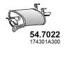 ASSO 547022 End Silencer