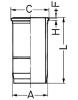 KOLBENSCHMIDT 89886110 Cylinder Sleeve