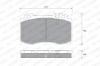 WEEN 151-1304 (1511304) Brake Pad Set, disc brake