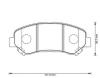 JURID 573379J Brake Pad Set, disc brake