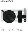 SKF VKM65042 Tensioner Pulley, v-ribbed belt