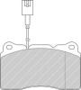 FERODO FDB1334 Brake Pad Set, disc brake