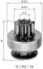 MAGNETI MARELLI 940113020237 Pinion, starter