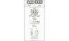 AJUSA 50249300 Full Gasket Set, engine
