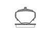 REMSA 20400 Brake Pad Set, disc brake