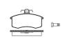 REMSA 0221.00 (022100) Brake Pad Set, disc brake