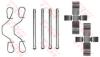 TRW PFK154 Accessory Kit, disc brake pads