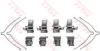 TRW PFK361 Accessory Kit, disc brake pads