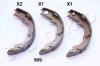 JAPKO 55909 Brake Shoe Set, parking brake