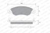 WEEN 151-1281 (1511281) Brake Pad Set, disc brake