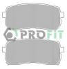 PROFIT 50002026 Brake Pad Set, disc brake