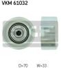 SKF VKM61032 Deflection/Guide Pulley, v-ribbed belt