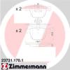 ZIMMERMANN 23731.170.1 (237311701) Brake Pad Set, disc brake
